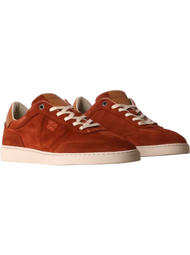 Basket Cuir Redskins Quadra Orange - Kiabi
