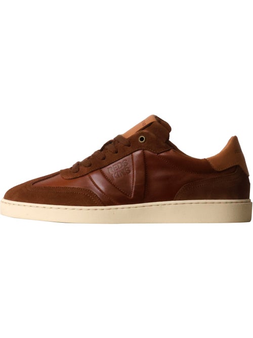 Basket Cuir Redskins Quadri - Kiabi Basket Cuir Redskins Quadri - Kiabi