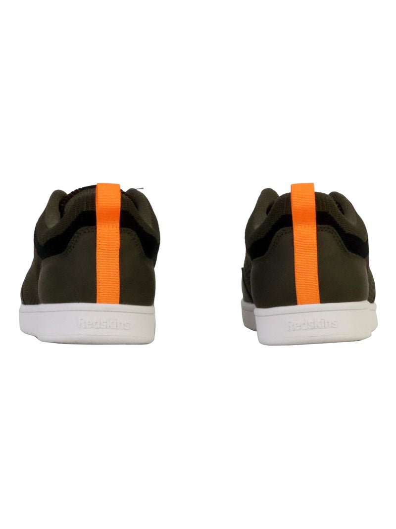 Basket Cuir Redskins Savio Kaki - Kiabi