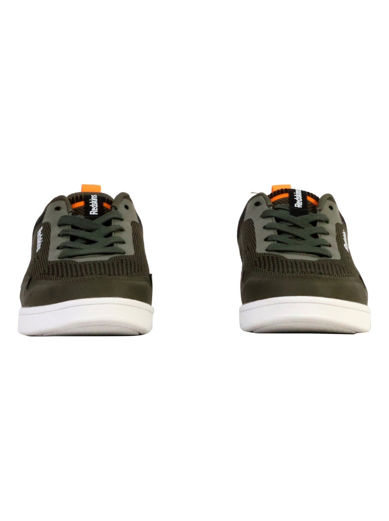 Basket Cuir Redskins Savio Kaki - Kiabi