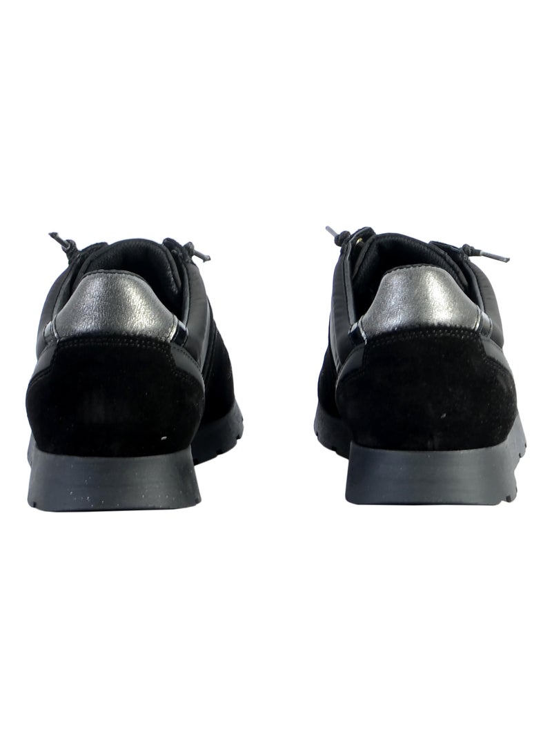 Basket Cuir Redskins Smith Noir - Kiabi