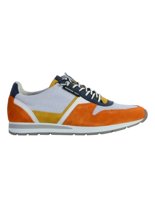 Basket Cuir Redskins Smith - Kiabi
