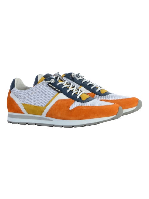 Basket Cuir Redskins Smith - Kiabi