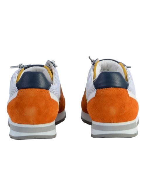 Basket Cuir Redskins Smith - Kiabi