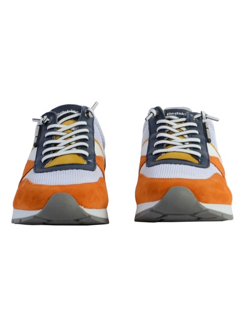 Basket Cuir Redskins Smith - Kiabi