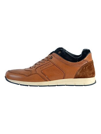 Basket Cuir Redskins Sureto