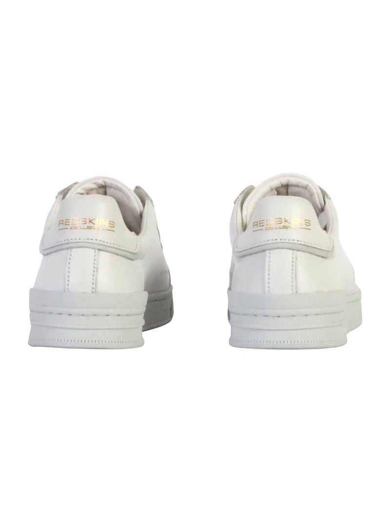 Basket Cuir Redskins Tessin Blanc - Kiabi