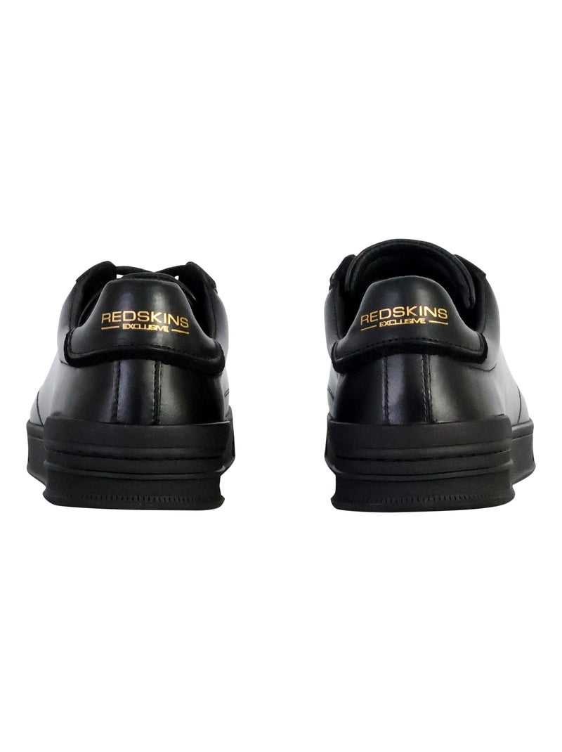 Basket Cuir Redskins Tessin Noir - Kiabi