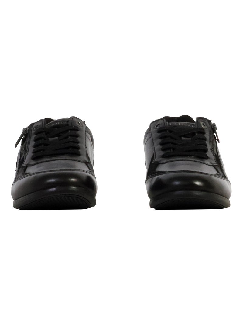 Basket Cuir Redskins Vamos Noir - Kiabi