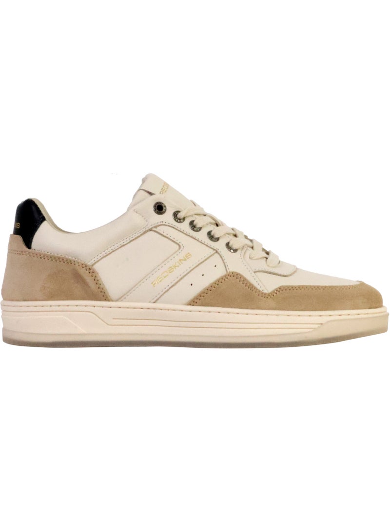 Basket Cuir Redskins Zenica Beige - Kiabi