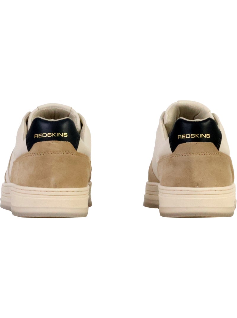 Basket Cuir Redskins Zenica Beige - Kiabi