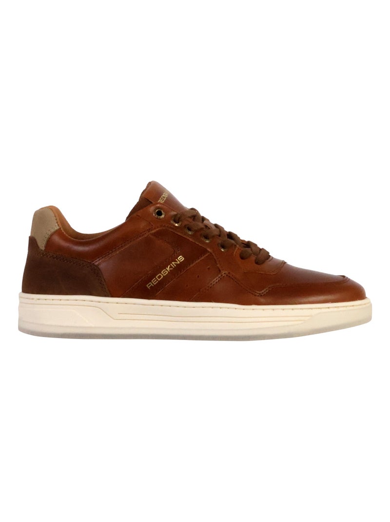 Basket Cuir Redskins Zenica Marron - Kiabi