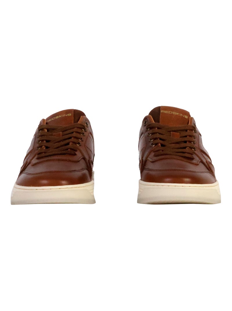 Basket Cuir Redskins Zenica Marron - Kiabi