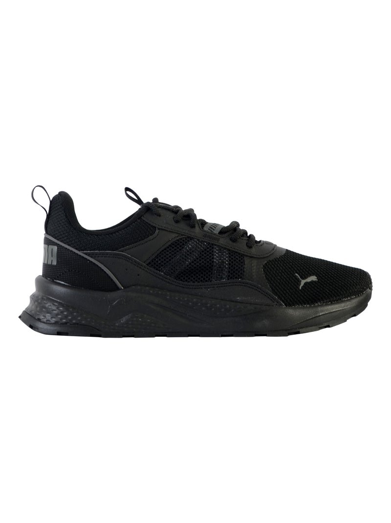 Basket Cuir Rieker Columno Noir Rouge - Kiabi