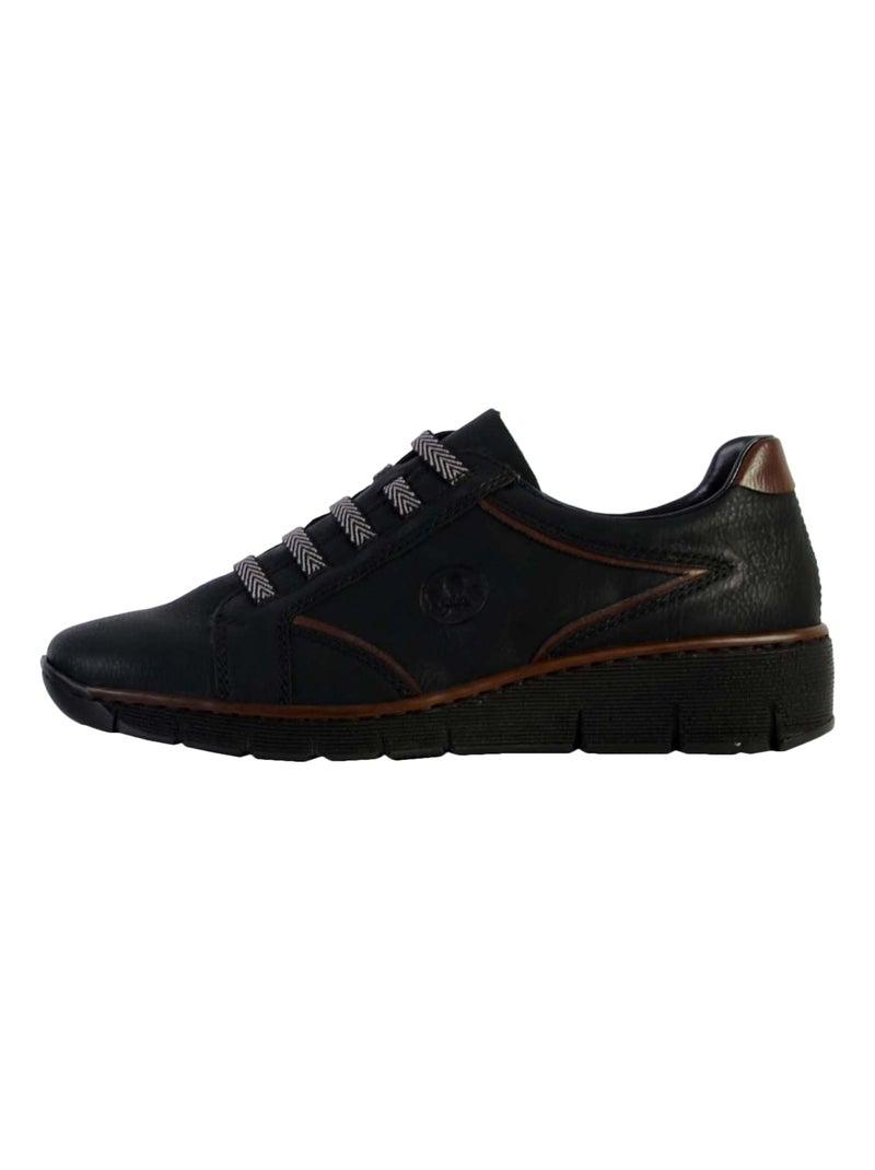 Basket Cuir Rieker Eagle Noir - Kiabi
