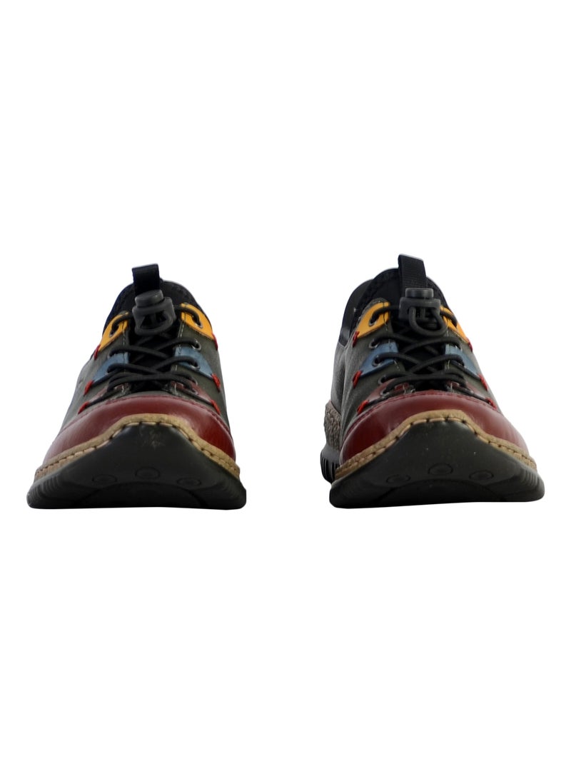 Basket Cuir Rieker Eagle Vert - Kiabi