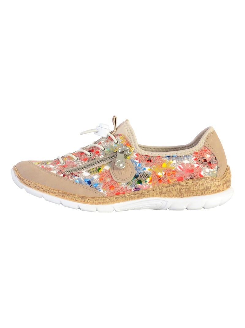 Basket Cuir Rieker Montreux Multicolore - Kiabi