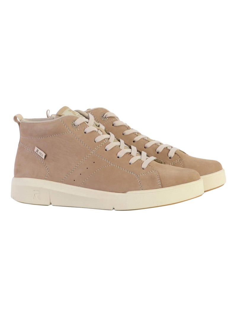 Basket Cuir Rieker Revolution Beige - Kiabi