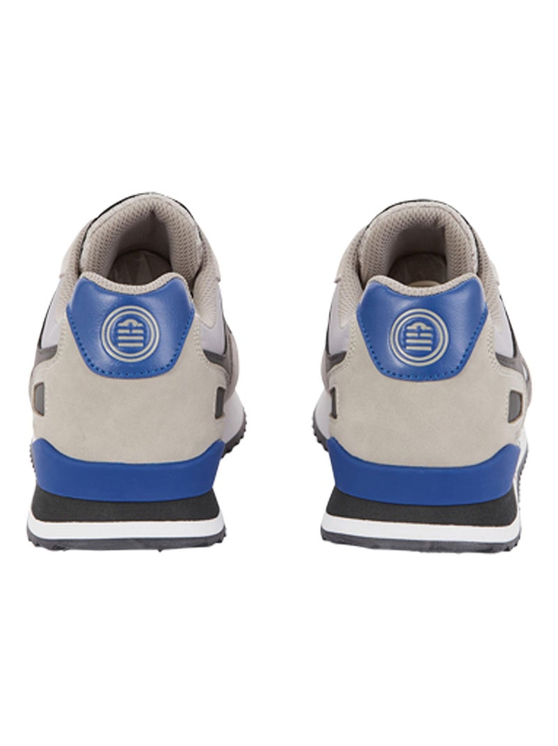 Basket Cuir Serge Blanco Chamonix Gris - Kiabi