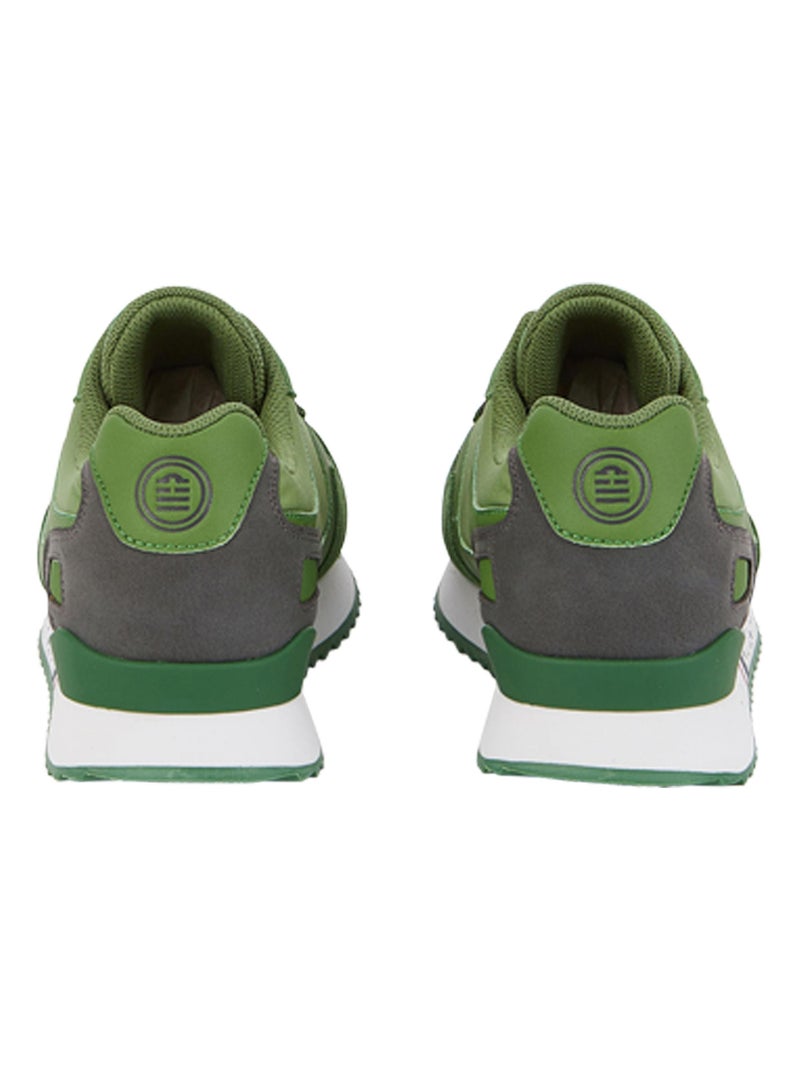 Basket Cuir Serge Blanco Chamonix Vert - Kiabi