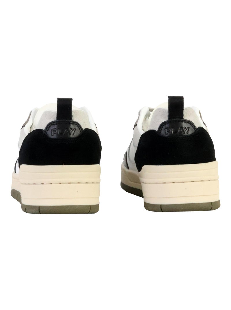 Basket Cuir Serge Blanco Vernaz Vert - Kiabi