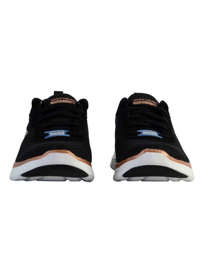 Basket Cuir Skechers Active Flow Noir - Kiabi