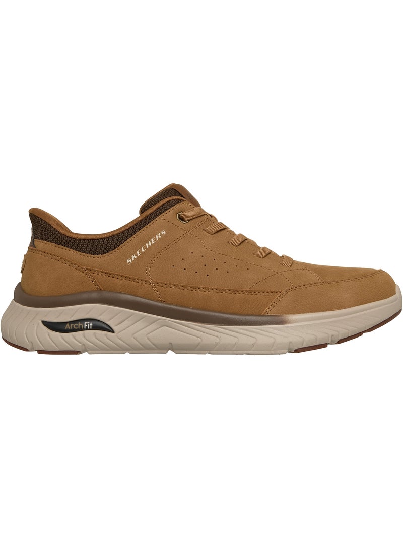 Basket cuir skechers arch fit crosser-felix Marron - Kiabi