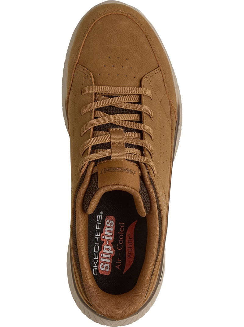 Basket cuir skechers arch fit crosser-felix Marron - Kiabi
