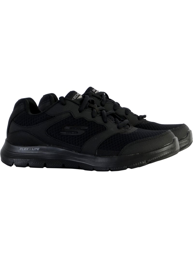 Basket Cuir Skechers Flex Advantage Noir - Kiabi