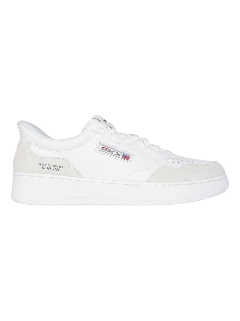 Basket Cuir Skechers Sport Court 2.0 Konor Blanc - Kiabi