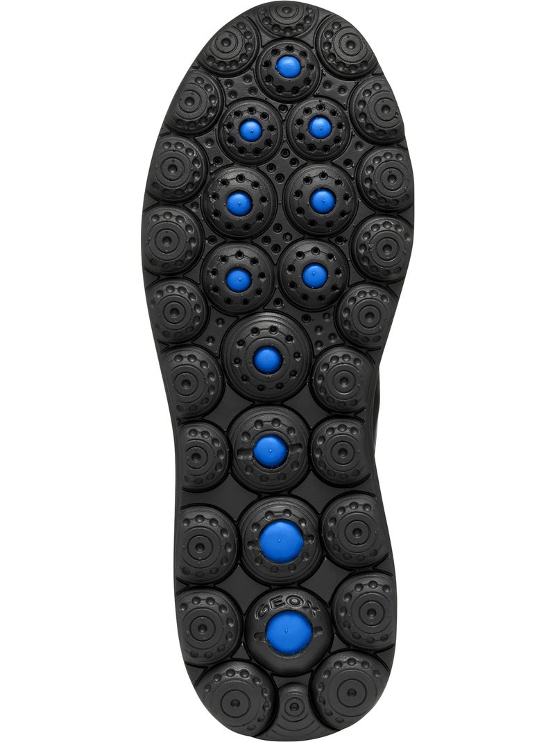 Basket cuir spherica plus geox Noir - Kiabi