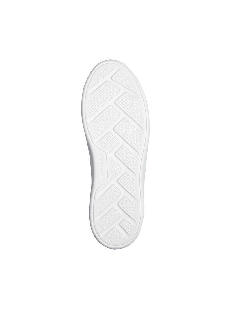 Basket Cuir Tamaris Blanc - Kiabi