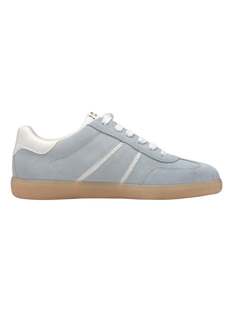 Basket Cuir Tamaris Bleu - Kiabi