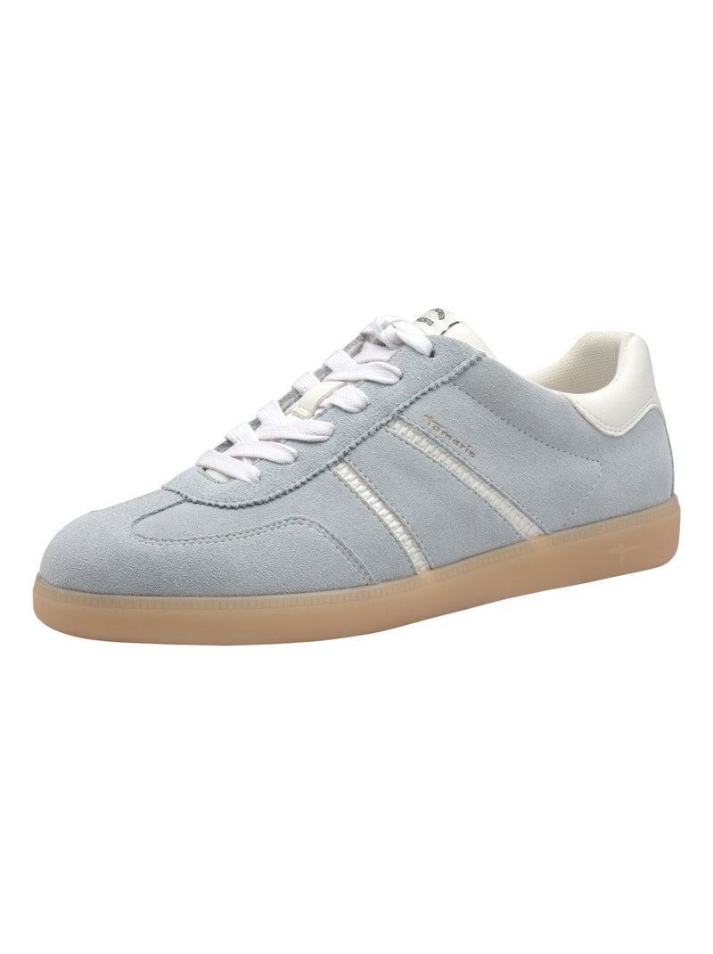 Basket Cuir Tamaris Bleu - Kiabi