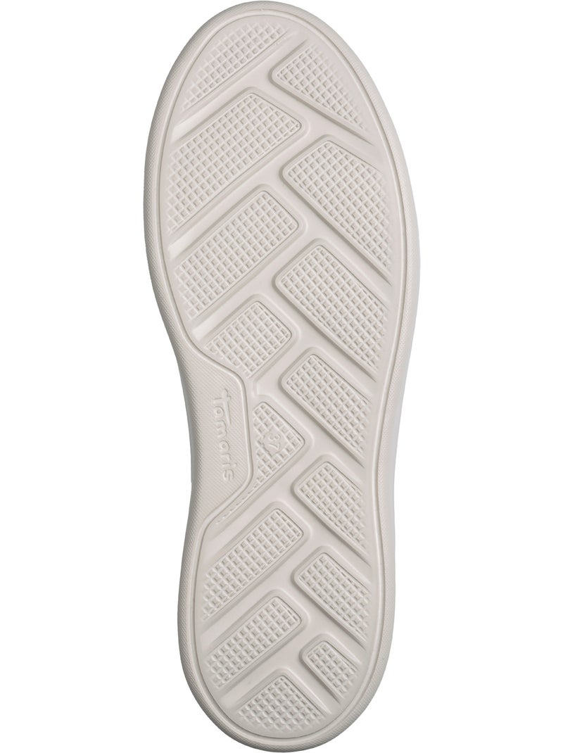 Basket Cuir Tamaris Bleu - Kiabi