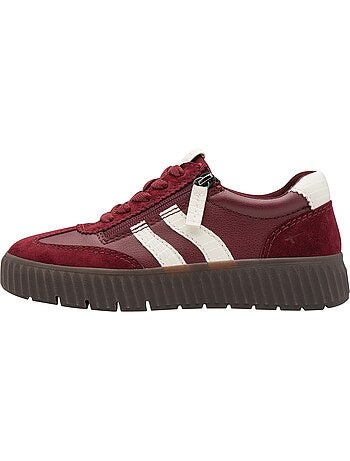 Basket cuir tamaris