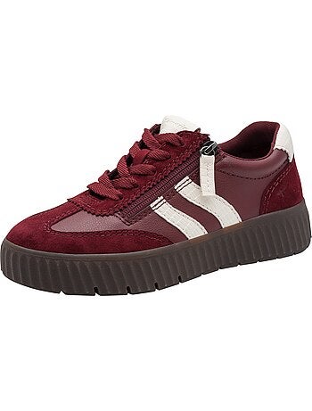 Basket cuir tamaris