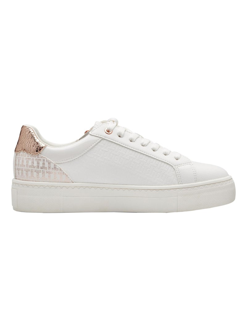 Basket Cuir Tamaris Comfort Blanc - Kiabi