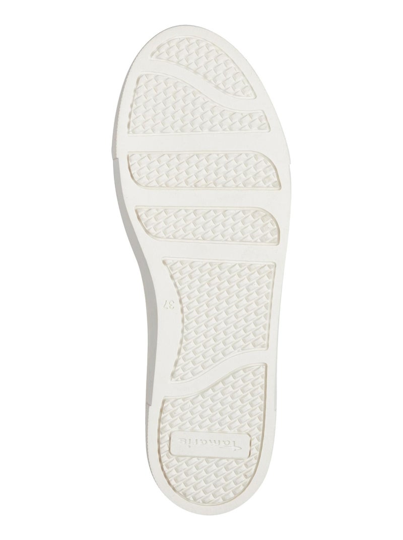 Basket Cuir Tamaris Comfort Blanc - Kiabi