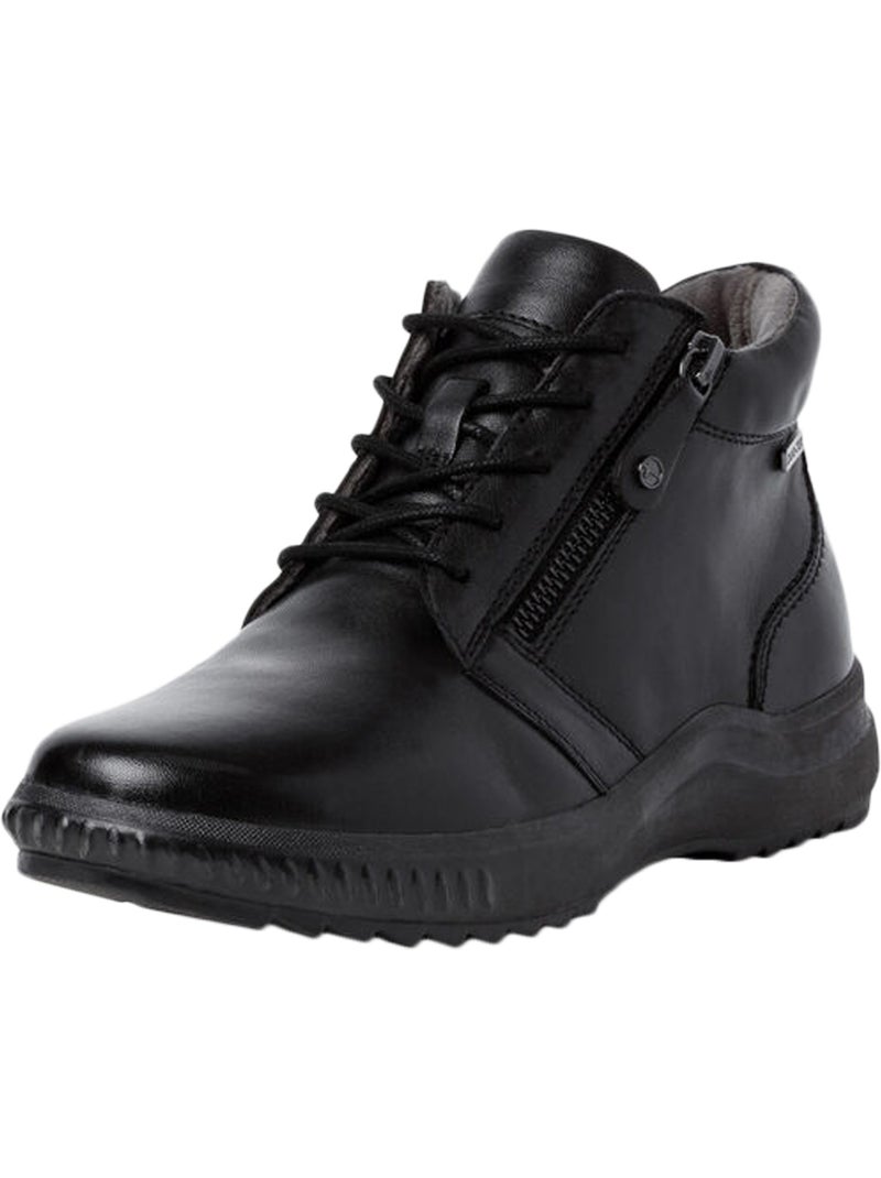 Basket Cuir Tamaris Comfort Noir - Kiabi