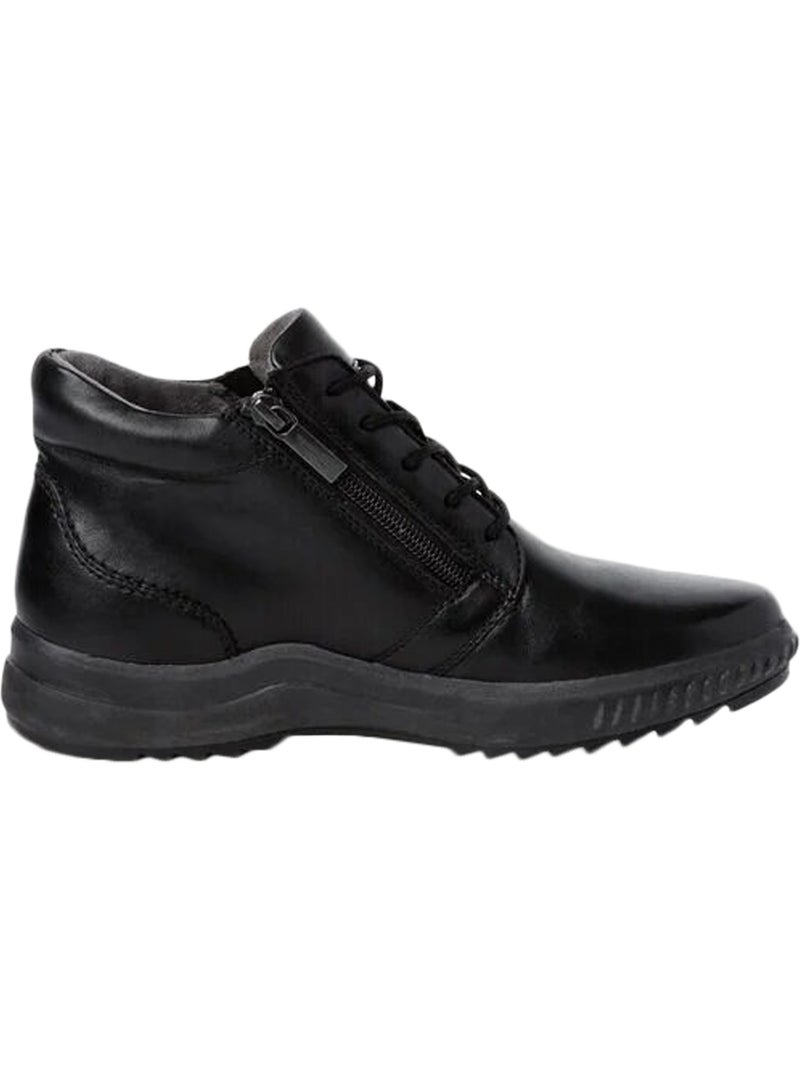 Basket Cuir Tamaris Comfort Noir - Kiabi