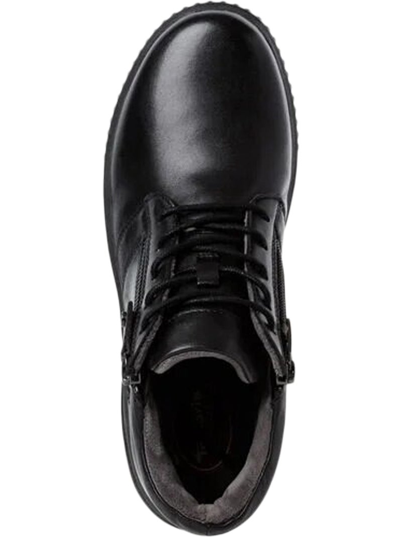 Basket Cuir Tamaris Comfort Noir - Kiabi