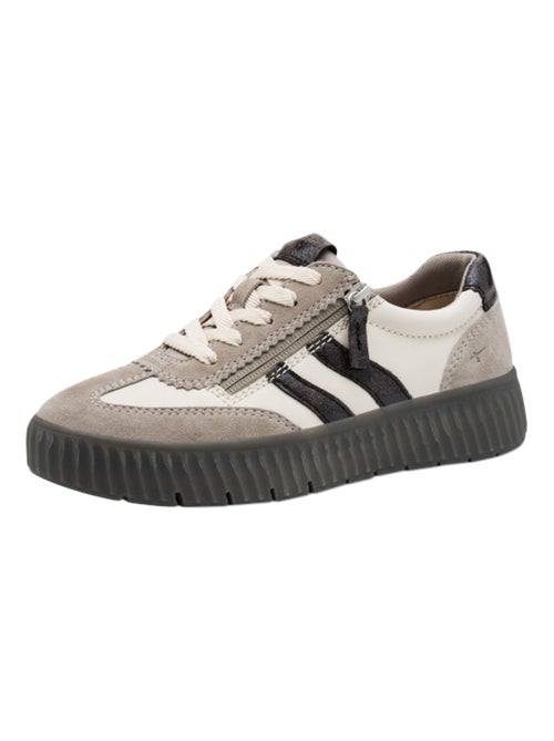 Basket Cuir Tamaris - Kiabi Basket Cuir Tamaris - Kiabi