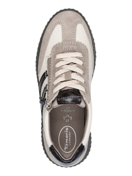 Basket Cuir Tamaris - Kiabi Basket Cuir Tamaris - Kiabi