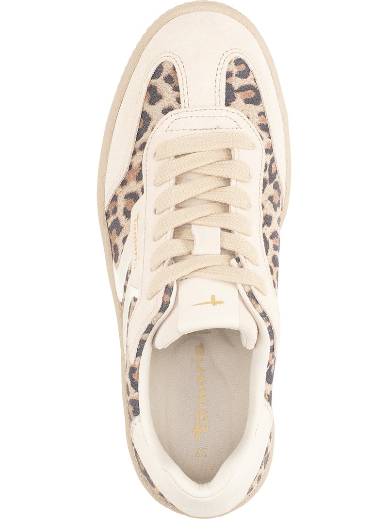 Basket cuir tamaris Multicolore - Kiabi