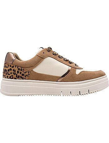 Basket cuir tamaris