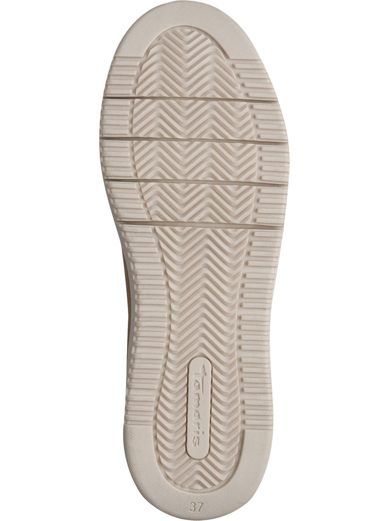 Basket cuir tamaris Multicolore - Kiabi