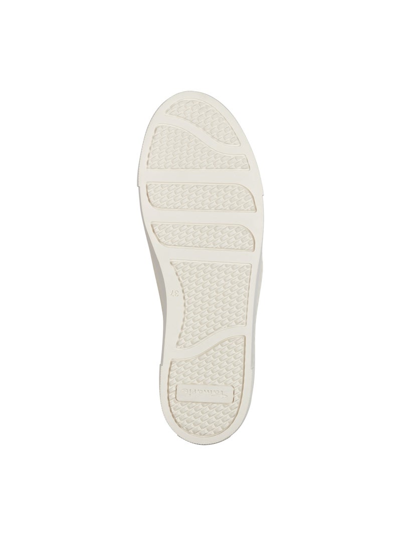Basket Cuir Tamaris Noir - Kiabi
