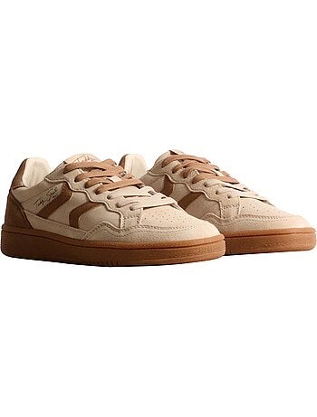 Basket cuir teddy smith