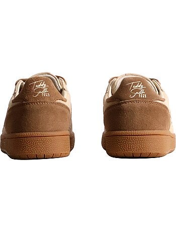Basket cuir teddy smith